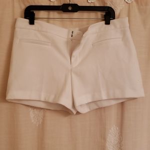 Club monaco white shorts